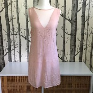 Silence + Noise Blush Mini Dress